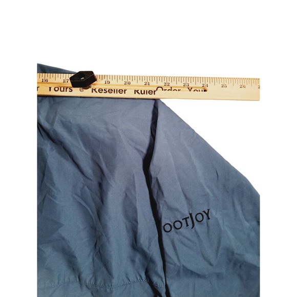 FootJoy Men's Golf Blue Pullover Windbreaker Jacket Size Large - Picture 5 of 12